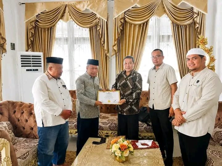 BAZNAS Boalemo memperoleh opini WTP atas laporan keuangan 2025. Wabup Lahmudin Hambali mengapresiasi transparansi dan akuntabilitas pengelolaan zakat/Hibata.id