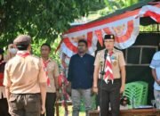 Wakil Bupati Boalemo, Lahmudin Hambali, membuka Perkemahan Sekolah Luar Biasa (SLB) Kabupaten Boalemo/Hibata.id