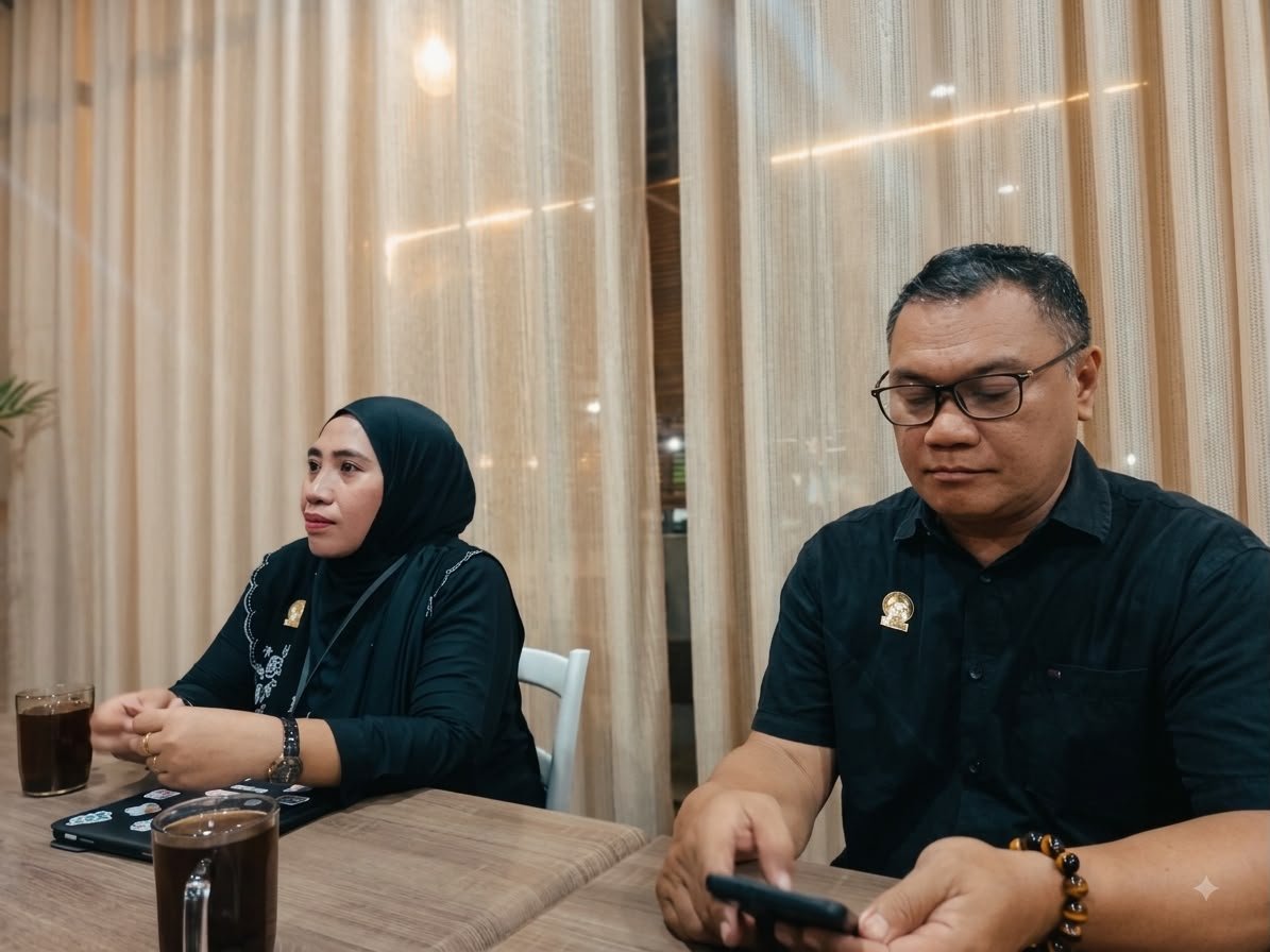 Kuasa Hukum Korban, Rizka Umar bersama Ramli Pinoy/Hibata.id