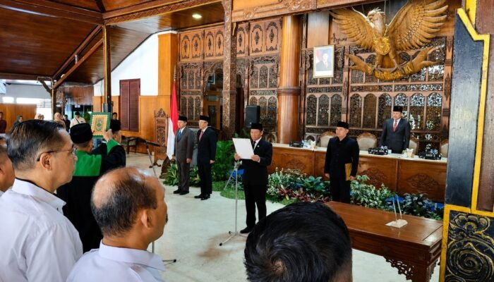 Tri Hariadi Resmi Dilantik sebagai Sekda Tulungagung
