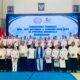 Kepengurusan Dewan Pimpinan Daerah (DPD) dan Dewan Pimpinan Cabang (DPC) Asosiasi Badan Permusyawaratan Desa Nasional (ABPEDNAS) bersama Srikandi Jaga Desa se-Provinsi Gorontalo resmi dikukuhkan. (Foto: Randa/Hibata.id)