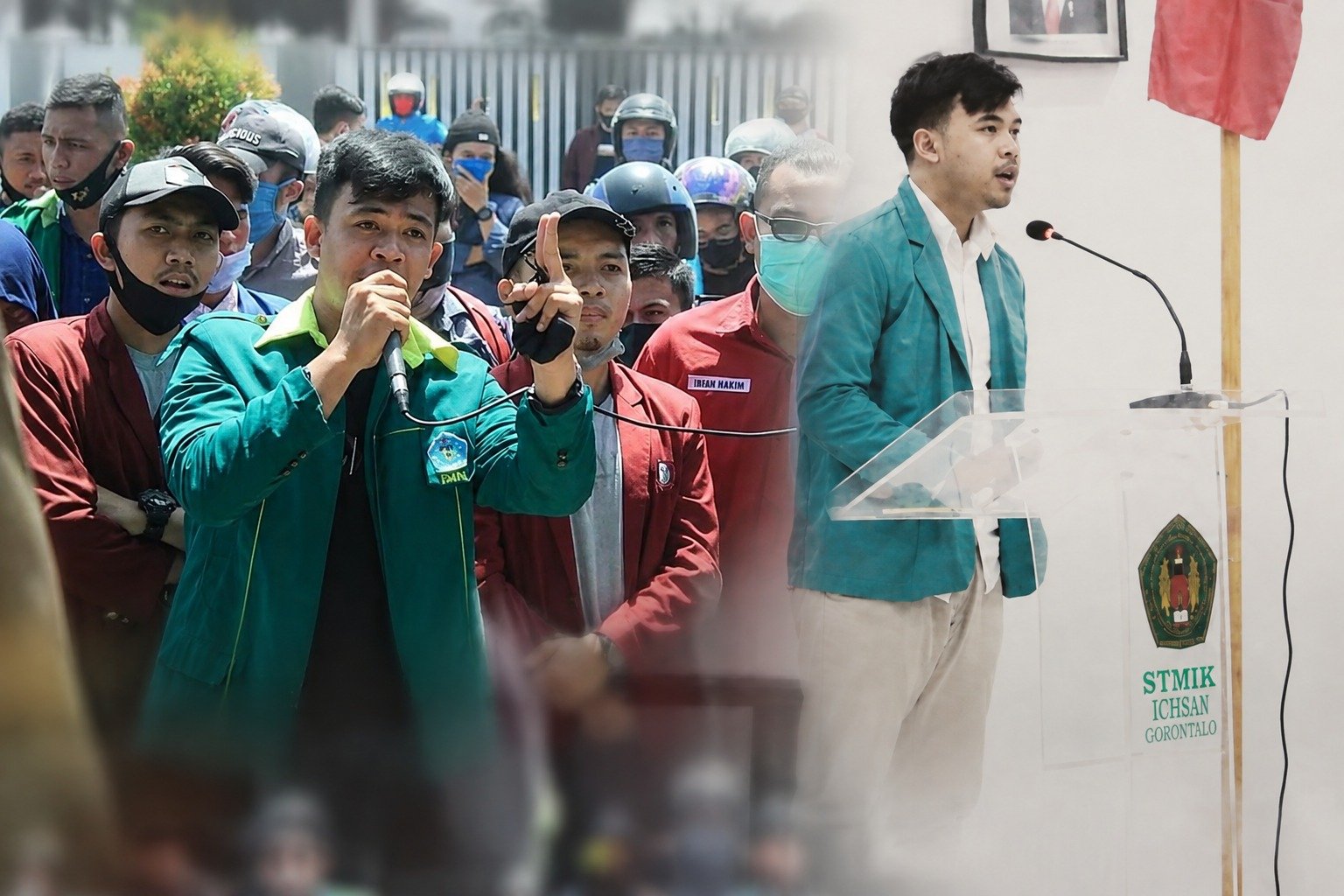 Aktivis Gorontalo Sandi Mobi mendesak Perusahaan Berjaya Dua Sekawan (BDS)/Hibata.id