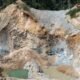 Lokasi longsor di kawasan pertambangan emas tanpa izin (PETI) DAM, Desa Hulawa, Kecamatan Buntulia, Kabupaten Pohuwato, (Foto: istw)
