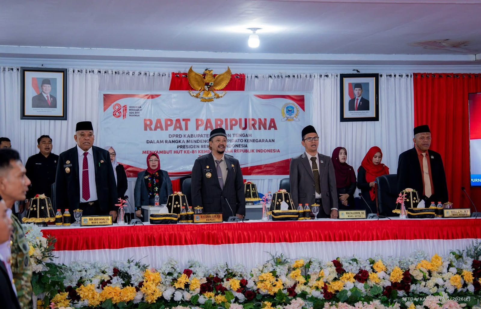 Bupati Buton Tengah Azhari mengakselerasi program strategis di sektor PLTS, pendidikan, ekonomi biru, kelautan, perikanan, dan pariwisata/Hibata.id