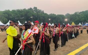 Terpencar Saat Operasi Semut, Kontingen Jamnas Kota Gorontalo Justru Dipanggil ke Panggung Kehormatan