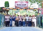 Jembatan Bailey Buka Lagi Akses Warga Pulubala, Wabup Gorontalo Apresiasi Pani Gold Mine