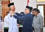 Dikukuhkan Wabup Lahmudin, Paskibraka Boalemo Siap Sukseskan Upacara HUT ke-81 RI