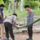 Lokasi Sabung Ayam di Desa Milangodaa, Kecamatan Popayato Timur. (Foto: Polisi)