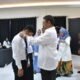 Bupati Boalemo Rum Pagau membuka Diklat Bakal Calon Kepala Sekolah TK, SD, dan SMP Gelombang II di Cabana Resort Pantai Bolihutuo, Kabupaten Boalemo, Minggu, 16 Agustus 2026. (Foto: Humas)