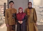 Swarna Mongondow, salah satu koleksi karya Titi Nurmala Kekenusa, sebelum ditampilkan dalam ajang Modest Fashion Professional Competition di Manado Town Square. (Foto: Istw)