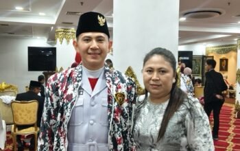 Nama Gabriel Gilbert Miller Kamasi menjadi kebanggaan Kota Kotamobagu setelah siswa SMA Kristen Kotamobagu itu sukses menjalankan tugas sebagai Pasukan Pengibar Bendera Pusaka (Paskibraka) Nasional 2026 di Istana Negara, 17 Agustus 2026. (Foto: Humas)
