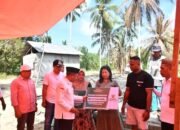 Wabup Boalemo Serahkan Santunan Baznas ke Tiga Korban Kebakaran