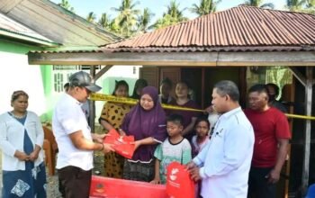 Korban Kebakaran di Piloliyanga Terima Bantuan dari Pemkab Boalemo