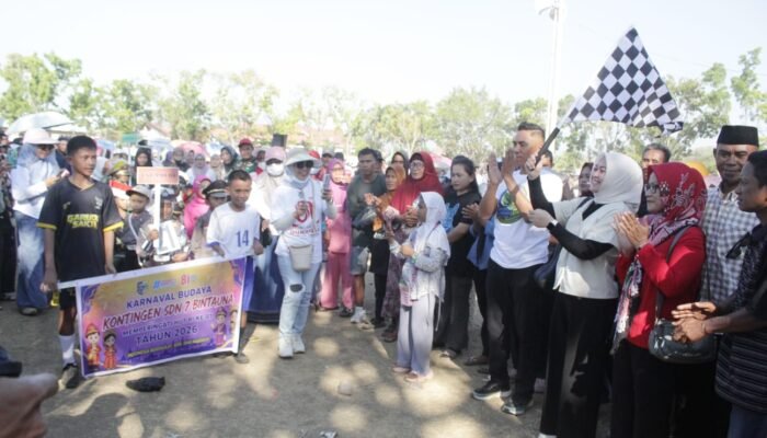 Karnaval Budaya Bintauna Semarakkan HUT ke-81 Kemerdekaan RI