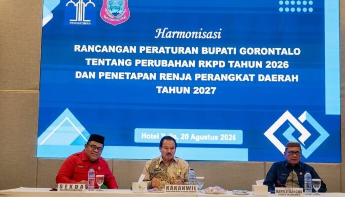 Pemkab Gorontalo Percepat Harmonisasi Perubahan RKPD 2026