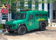 Mobil Tahanan Parkir di Kejati Gorontalo/Hibata.id