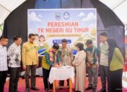 TK Gu Timur Resmi Dibuka, Bupati Azhari Siapkan Gedung Baru di Pesisir