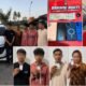 Satresnarkoba Polres Pohuwato mengamankan lima orang setelah menghentikan Avanza putih di Duhiadaa. Polisi menemukan bahan diduga sabu di bawah karpet mobil/Hibata.id