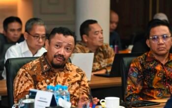 Bupati Buton Tengah Dr Azhari menegaskan fisik RSUD Buteng telah selesai. Persoalan yang mencuat disebut terkait pembayaran kontraktor utama kepada subkontraktor/Hibata.id