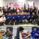 Sejumlah mahasiswa dan masyarakat mengikuti aksi donor darah yang digelar FPMIK Cabang Gorontalo di Kantor PMI Kota Gorontalo, Rabu (26/8/2026). Kegiatan tersebut menjadi bagian dari aksi kemanusiaan sekaligus upaya mendukung ketersediaan stok darah bagi masyarakat yang membutuhkan/Hibata.id