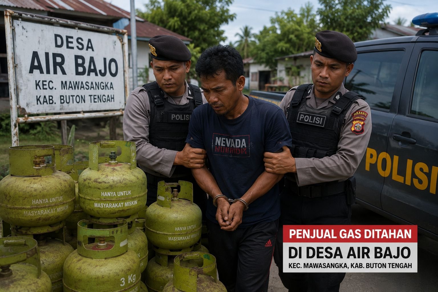 Cari Nafkah Bawa LPG, Warga Buton Tengah Mengaku Dipalak Rp2,5 Juta/Hibata.id