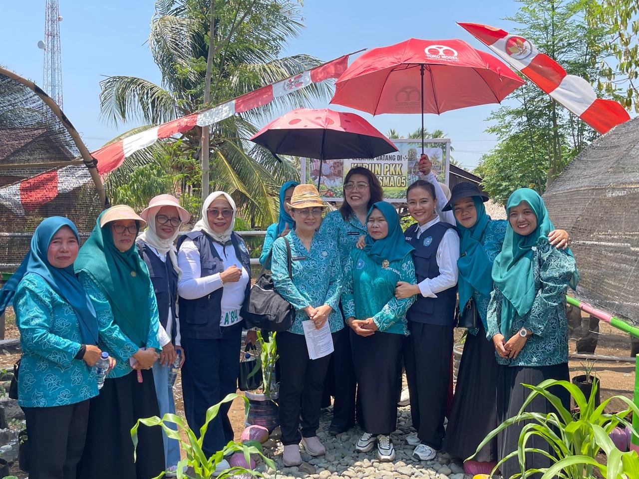 Kelurahan Bintauna menjadi wakil Kabupaten Bolmut dalam Lomba Aku Hatinya PKK tingkat Sulawesi Utara 2026. Tim provinsi turun melakukan penilaian/Hibata.id