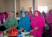 Ketua TP-PKK Buton Tengah Umi Noranah Azhari mendorong sinergi PKK dan Bhayangkari untuk memperkuat ketahanan keluarga, perlindungan anak, pendidikan dan pencegahan stunting/Hibata.id