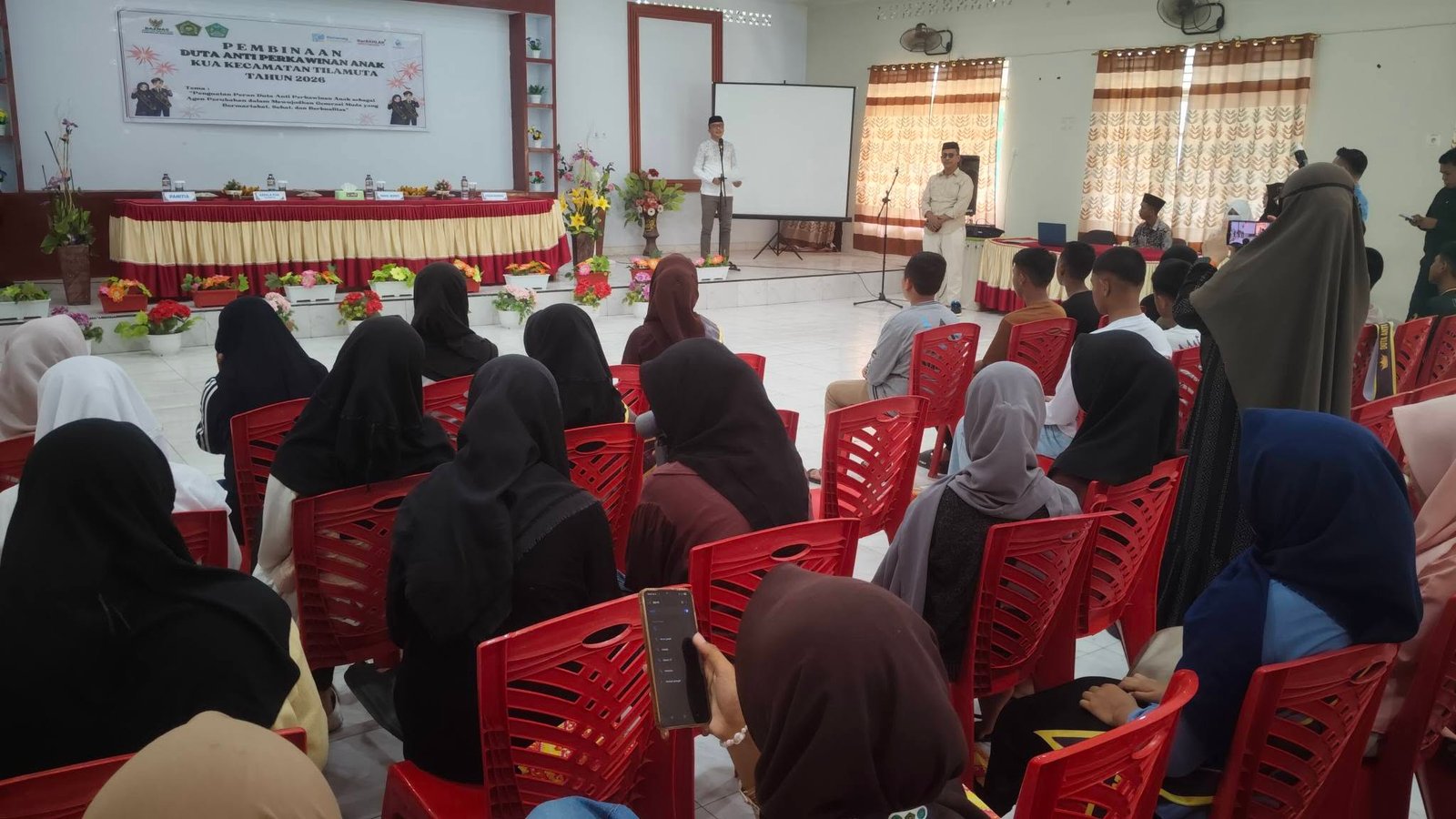 KUA Tilamuta Perkuat Duta Anti Perkawinan Anak di Boalemo/Hibata.id