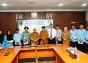 Wali Kota Gorontalo Adhan Dambea saat menerima utusan Kota Gorontalo pada Musabaqah Tilawatil Qur’an (MTQ) Nasional XXXI 2026. (Foto: Humas)