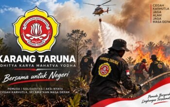 Karang Taruna Apresiasi Satgas Karhutla Balikpapan/Hibata.id