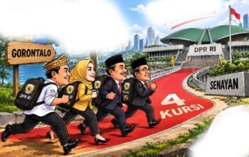 Peluang 4 Kursi DPR RI untuk Gorontalo Terbuka, Komisi I Mulai Bergerak/Hibata.id