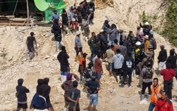 Ketegangan kembali terjadi di kawasan tambang emas Gunung Pani, Pohuwato/Hibata.id