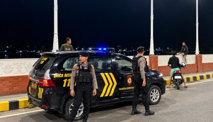 Patroli Beat 110 Polresta Balikpapan Tingkatkan Pengawasan Saat Kemarau