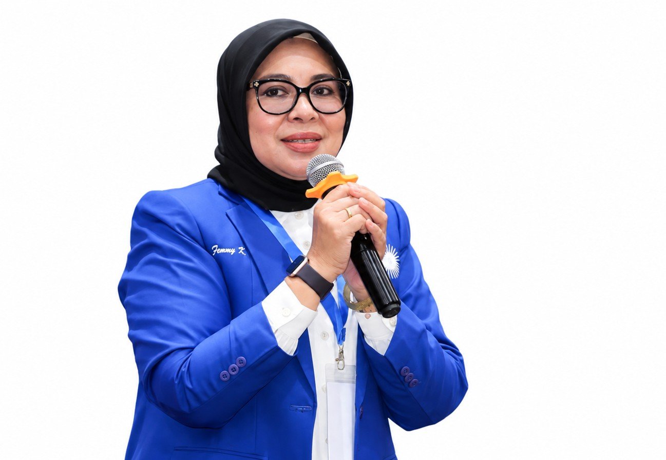 Dr. Kristina Mohamad Udoki, M.Si., yang akrab disapa Femmy Udoki, Anggota DPRD Provinsi Gorontalo (Puncak Botu)/Hibata.id