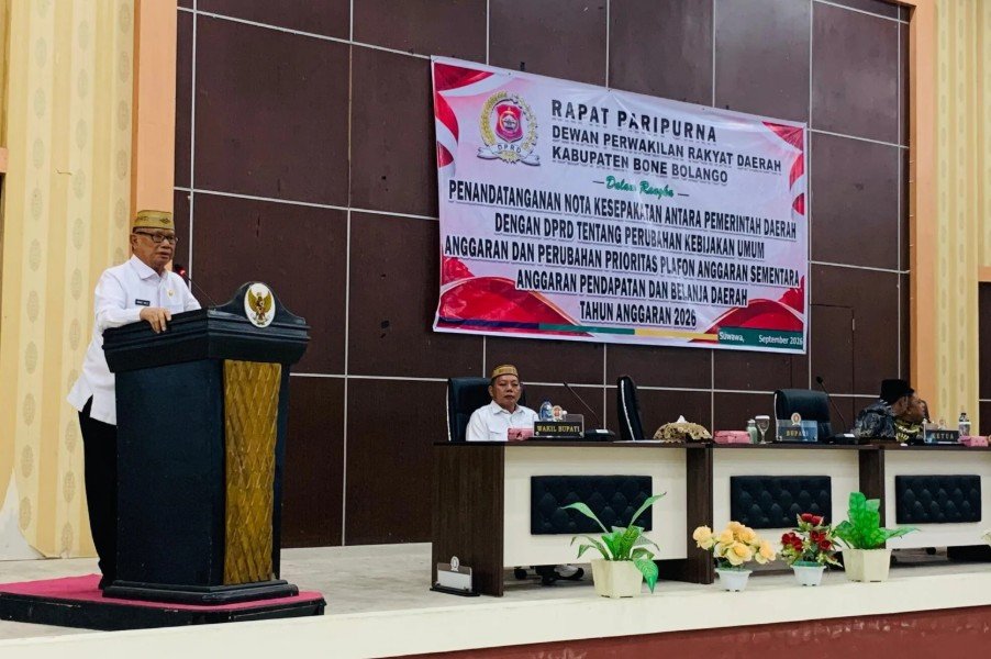 Bupati Bone Bolango Ismet Mile meminta pembahasan APBD-P 2026 dipercepat agar program pemerintah dan pelayanan masyarakat dapat segera dilaksanakan/Hibata.id