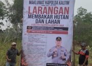 Polresta Balikpapan memperkuat pencegahan karhutla selama musim kemarau dengan melibatkan Bhabinkamtibmas, Satkamling, dan masyarakat/Hibata.id