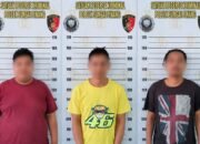 Polsek Sungai Pinang mengamankan tiga orang terkait dugaan pencurian Yamaha R15 di Jalan PM Noor, Samarinda. Polisi turut menyita tiga motor dan rekaman CCTV/Hibata.id
