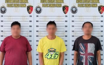 Polsek Sungai Pinang mengamankan tiga orang terkait dugaan pencurian Yamaha R15 di Jalan PM Noor, Samarinda. Polisi turut menyita tiga motor dan rekaman CCTV/Hibata.id