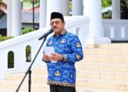 Bupati Boalemo Rum Pagau mendorong Korpri menjadi ruang ASN berinovasi dan mencari solusi masyarakat serta menyampaikan rencana TPP dibayar 100 persen/Hibata.id
