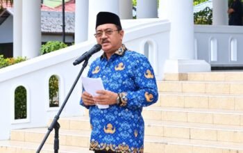 Bupati Boalemo Rum Pagau mendorong Korpri menjadi ruang ASN berinovasi dan mencari solusi masyarakat serta menyampaikan rencana TPP dibayar 100 persen/Hibata.id