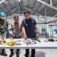 Petugas gabungan menunjukkan sejumlah barang yang ditemukan saat razia kamar warga binaan di Lapas Kelas IIA Gorontalo, Kamis (17/9/2026)/Hibata.id