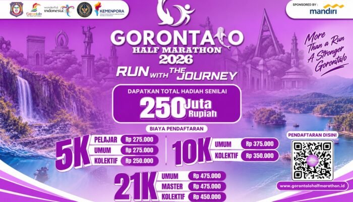 Dari Bolmut, Manado hingga Kotamobagu, GHM 2026 Tebar Promo Pelari Sulut