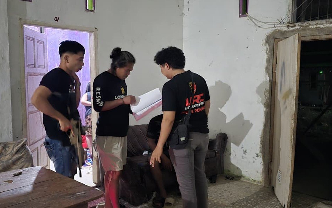 Terduga pencuri kopra di Pohuwato sempat meninggalkan daerah dan disebut berada di Buol. Polisi akhirnya mengamankannya di sebuah kos/Hibata.id