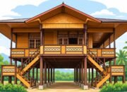 Rumah Adat Gorontalo Ternyata Punya Makna di Setiap Bagian