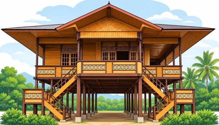 Rumah Adat Gorontalo Ternyata Punya Makna di Setiap Bagian