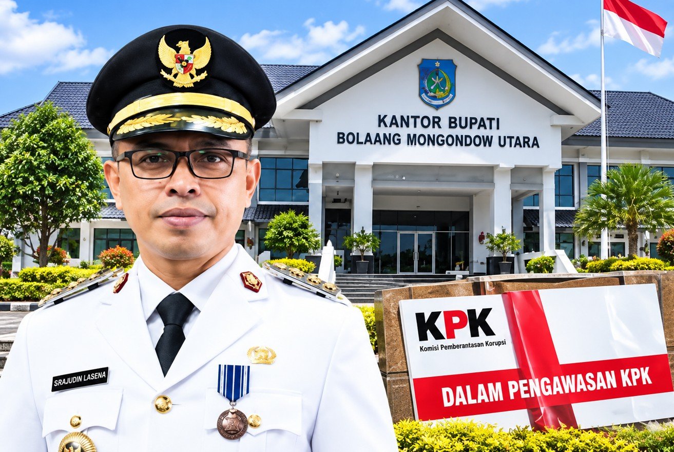 KPK Amankan Bupati Bolmut Sirajudin Lasena dalam OTT, 14 Orang Ditangkap/Hibata.id
