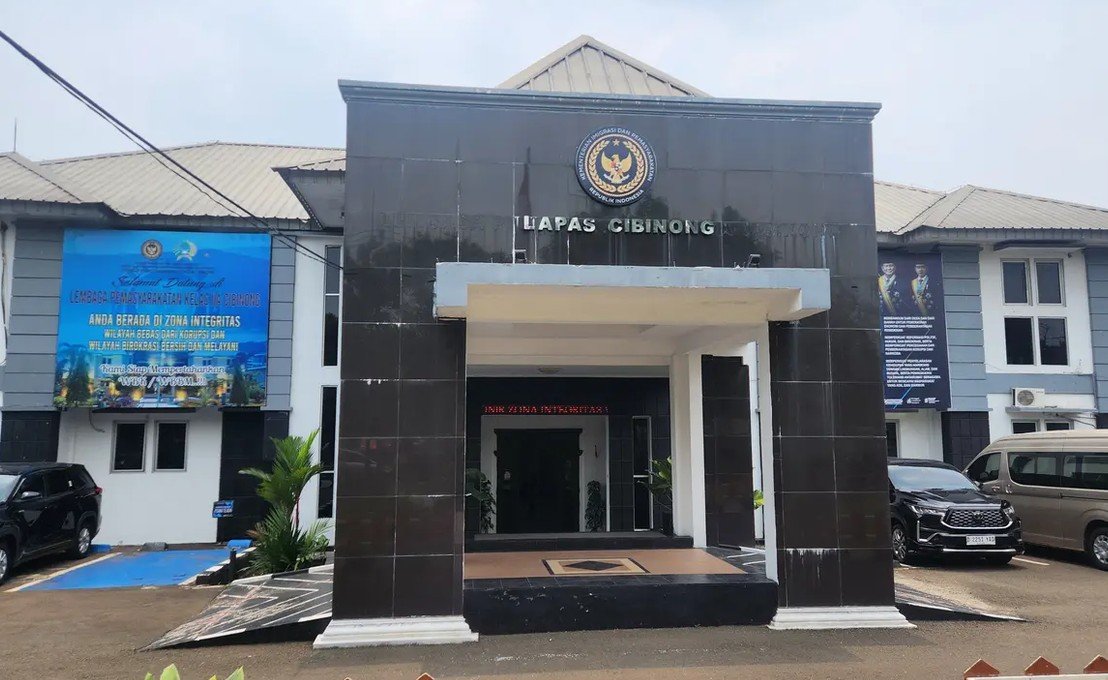 Lapas Kelas IIA Cibinong yang sempat bersitegang saat kunjungan Ombudsman RI. (Liputan6.com/Dicky Agung Prihanto)