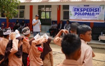 Bank Indonesia Provinsi Gorontalo memperluas edukasi Cinta, Bangga, dan Paham Rupiah melalui Program POLOPALO 2026 di SD Negeri 7 Bone, Kabupaten Bone Bolango, Sabtu (26/9/2026)/Hibata.id