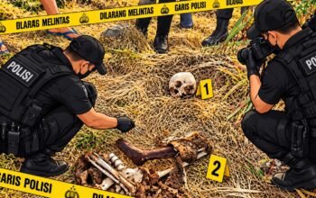 Berikut Temuan Polisi soal Kerangka Manusia di Perkebunan Tebu Paguyaman