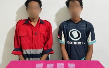 Dua Pria Diamankan Polsek Balikpapan Barat, Polisi Sita 1,14 Gram Sabu/Hibata.id